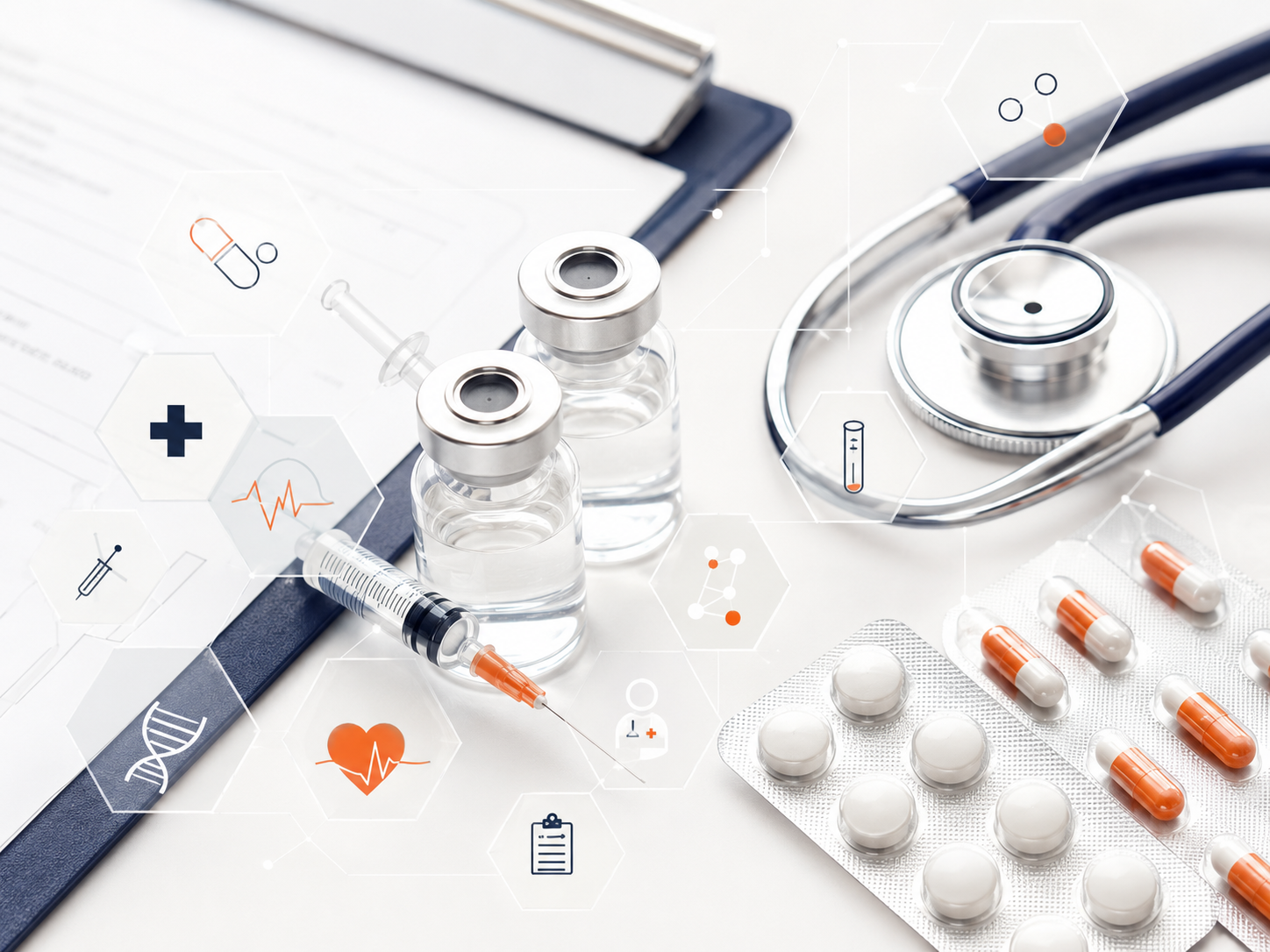 Medicines, diagnostic equipment and clinical instruments