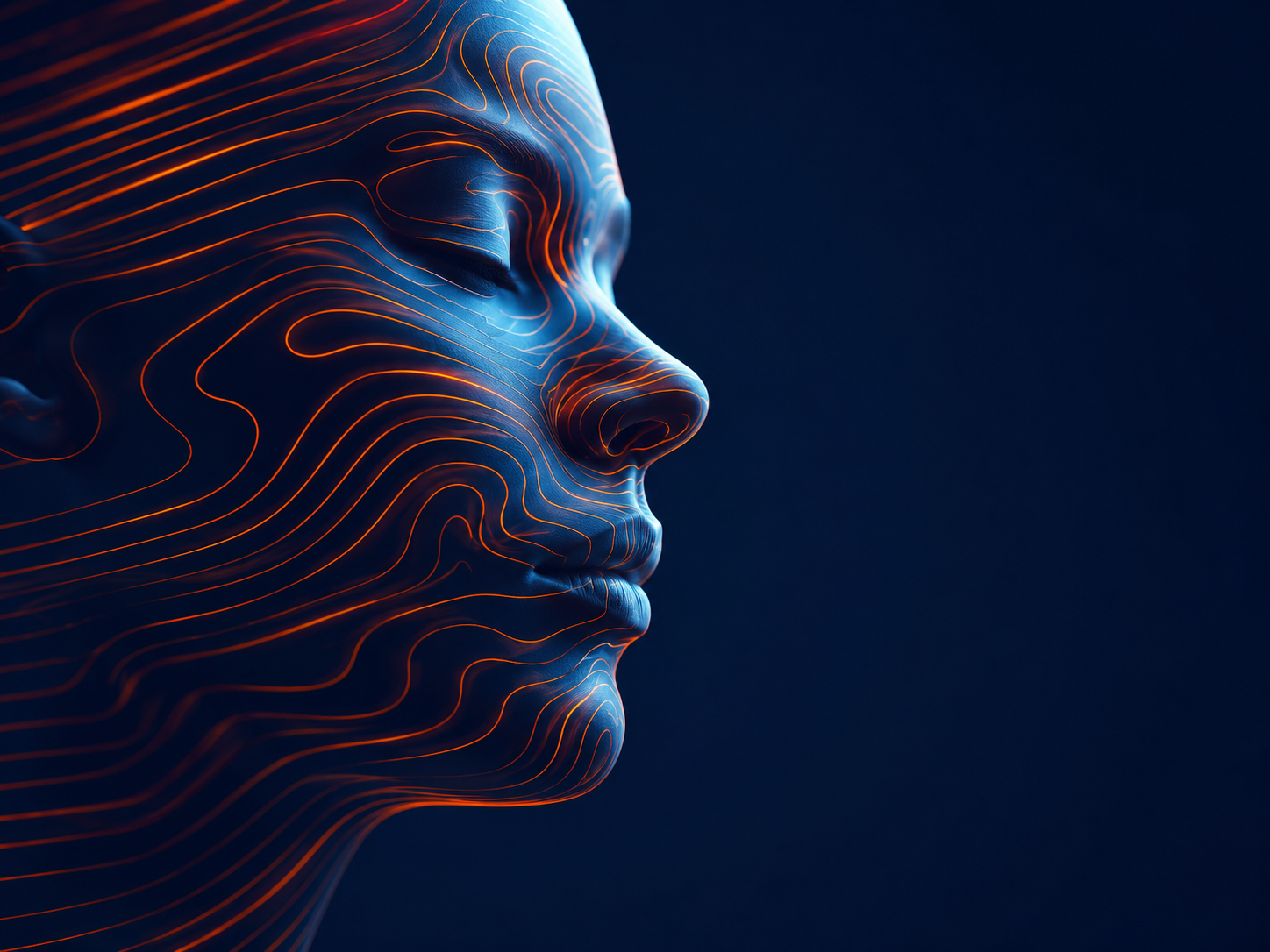 Digital healthcare and artificial intelligence visualization